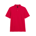 Футболка поло SOFTSTYLE ADULT DOUBLE PIQUE, КРАСНЫЙ XL