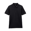 Футболка поло PREMIUM COTTON ADULT DOUBLE PIQUE, ЧЕРНЫЙ S