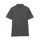 Футболка поло PREMIUM COTTON ADULT DOUBLE PIQUE, ГРАФИТОВЫЙ XL