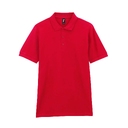 Футболка поло PREMIUM COTTON ADULT DOUBLE PIQUE, КРАСНЫЙ S