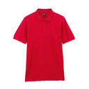 Футболка поло PREMIUM COTTON ADULT DOUBLE PIQUE, КРАСНЫЙ XL