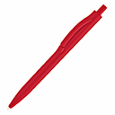 Ручка шариковая IGLA COLOR, пластиковая, красная для нанесения логотипа