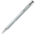 Ручка шариковая Legend Soft Touch Requis, серебристая
