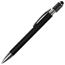 Ручка шариковая, Spinner Soft Touch Requis, черная для нанесения логотипа