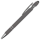 Ручка шариковая, Star Soft Touch Shiny Silver Requis, темно-серая