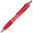 Ручка шариковая, пластиковая, красная, Moscow для нанесения логотипа