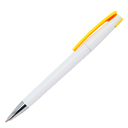 Ручка шариковая, пластиковая, белая/желтая, Z-PEN