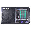 Портативное карманное радио 9 FM/MW/Sw1-7 (TV2-5CH), Heritage Old Wave, цвет черный для нанесения логотипа