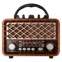 Ретро радио в стиле радиолы, диапазон частот  AM FM SW, USB, Bluetooth, Heritage Timeless, цвет светло-коричневый