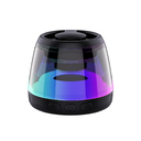 Колонка беспроводная MyTone Light  Magnet Sound, со светомузыкой, черная для нанесения логотипа