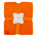 Плед мягкий флисовый Super Soft  Comfort Travel, 125*170 см, оранжевый