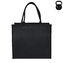 Сумка из джута Caravan Jute, размер 36*40*21 см, черный