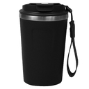 Термокружка Zencup вакуумная, стальная, 380 мл, черная для нанесения логотипа