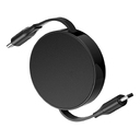 Кабель зарядный скоростной USB High Energy 2-в-1, Type-C ,  PD 240W , Quick Charge, черный для нанесения логотипа