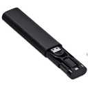 Кабель зарядный выдвижной USB Solid Line  60W 3-в-1 на Lightning, Micro-USB, Type-C «U50» 2,4 A, Quick Charge в пластиковом футляре, черный для нанесения логотипа