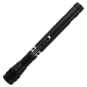 Фонарь телескопический Tools Flashlight, с магнитом, черный для нанесения логотипа