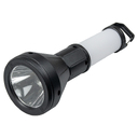 Фонарь Tools Amelia, пластиковый, аккумуляторный, с зарядкой type-c,  черный для нанесения логотипа