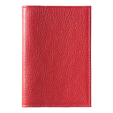 Обложка для паспорта Leather Sky Flotter Trend из натуральной кожи, красная 4060C