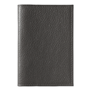 Обложка для паспорта Leather Sky Flotter Trend из натуральной кожи, темно-серая
