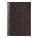 Обложка для паспорта Leather Sky Flotter Trend из натуральной кожи, коричневая 4273C