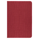 Блокнот Forest Alfa Polo Linen А5, недатированный, в твердой обложке, красный