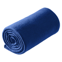 Плед дорожный флисовый Comfort Travel Blanket Warm, синий, размер 152*127 см для нанесения логотипа