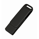 Флеш накопитель Bergamo, USB 2.0 32GB, металл, черный