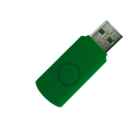 Корпус для флеш накопителя Twister 32GB, пластик Софт Тач, зеленый