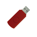 Корпус для флеш накопителя Twister 32GB, пластик Софт Тач, красный