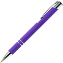 Ручка шариковая, COSMO HEAVY Soft Touch Requis,, металлическая, фиолетовая