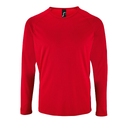 Футболка с длинным рукавом Sporty LSL Men красная, размер 3XL