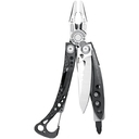 Мультитул Skeletool CX, стальной с черным для нанесения логотипа
