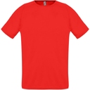Футболка унисекс Sporty 140 красная, размер 3XL
