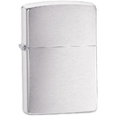 Зажигалка Zippo Classic Brushed, серебристая для нанесения логотипа