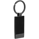 Брелок Gun Metal Rectangle ver.2, графитовый для нанесения логотипа
