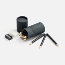 Набор цветных карандашей Pencilvania Tube Plus, черный для нанесения логотипа