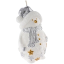 Свеча Christmas Twinkle, снеговик для нанесения логотипа