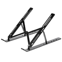 Подставка для ноутбука и планшета Scaffold Light ver.2, черная для нанесения логотипа