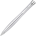 Ручка шариковая Parker Urban Twist Metro Metallic CT, серебристая для нанесения логотипа
