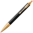 Ручка шариковая Parker IM Premium Black/Gold GT для нанесения логотипа