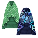 Плед-пончо Blanket Print на заказ для нанесения логотипа