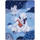 Флисовый плед Wintart Bear для нанесения логотипа