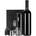 Винный набор Wine Diesel, черный для нанесения логотипа
