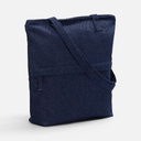 Сумка для покупок Denimate, темно-синяя для нанесения логотипа