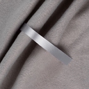 Лента сатиновая Satin 10 S, серая, 10 см для нанесения логотипа