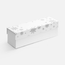 Коробка Wintry под бутылку, белая для нанесения логотипа