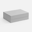 Коробка складная RealBig Fold, серая для нанесения логотипа