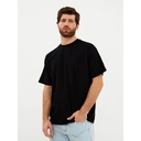 Футболка Oversize Premium, черная, размер S