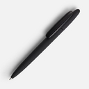 Ручка шариковая Prodir DS5 TRR-P Soft Touch, черная для нанесения логотипа