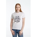 Футболка женская Bear, белая, размер S для нанесения логотипа
